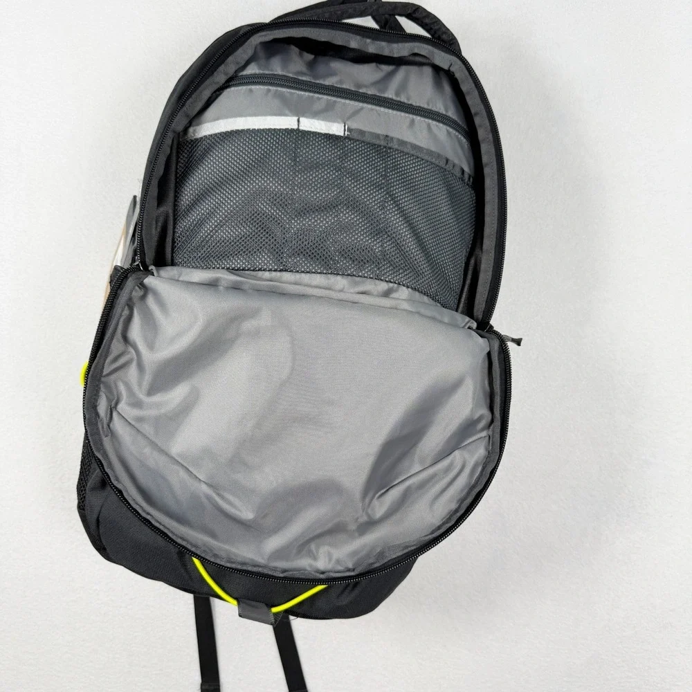 The North Face Jester Backpack 28L Black/Yellow NF0A3VXF 15 Inch Laptop Bag NEW